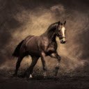 Horse Wallpaper New Tab Theme  screen for extension Chrome web store in OffiDocs Chromium