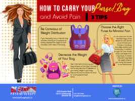 Free download How to Carry Your Purse/Bag and Avoid Pain free photo or picture to be edited with GIMP online image editor