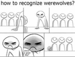 Free download How to recognize werewolves? [ Meme ] free photo or picture to be edited with GIMP online image editor