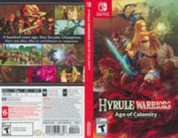 Free download Hyrule Warriors: Age of Calamity [LA-H-AXEAB-USA] (Nintendo Switch) - Complete Scans free photo or picture to be edited with GIMP online image editor