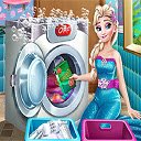 Ice Queen Laundry Day  screen for extension Chrome web store in OffiDocs Chromium