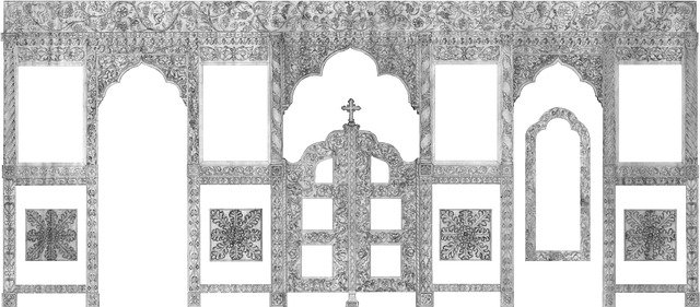 הורדה חינם של Iconostasis Altar Door - איור חינם לעריכה עם עורך תמונות מקוון בחינם של GIMP