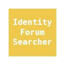 Identity Forum Searcher  screen for extension Chrome web store in OffiDocs Chromium