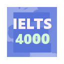 Écran de liste de mots académique IELTS pour l'extension Chrome Web Store dans OffiDocs Chromium