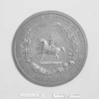 Free download Impress of the seal of the Confederate States, 1862. free photo or picture to be edited with GIMP online image editor