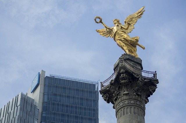 Free download independence angel mexico monument free picture to be edited with GIMP free online image editor