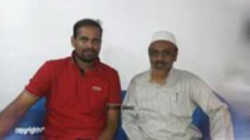 Free download Indian cricketer yusuf pathan with sheikh moulana nafis shab siddiqui free photo or picture to be edited with GIMP online image editor