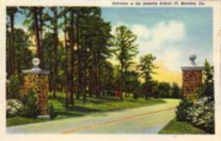 Free download Infantry School at Fort Benning, Georgia (1942 picture postcards) free photo or picture to be edited with GIMP online image editor