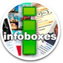 Infoboxes  screen for extension Chrome web store in OffiDocs Chromium