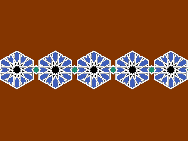 Free download Islam Motif Geometric -  free illustration to be edited with GIMP free online image editor