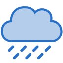 Its Raining  screen for extension Chrome web store in OffiDocs Chromium