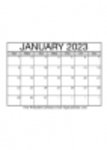 Free download January 2023 Calendars Microsoft Word, Excel or Powerpoint template free to be edited with LibreOffice online or OpenOffice Desktop online