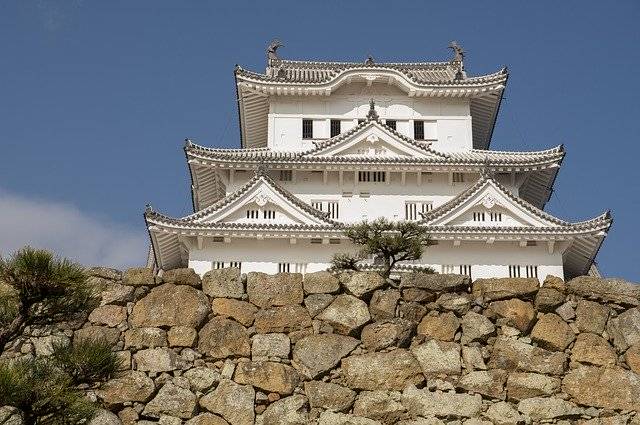 Téléchargement gratuit du modèle de photo gratuit du château de Himeji au Japon à éditer avec l'éditeur d'images en ligne GIMP