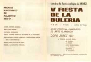 Free download JEREZ-V FIESTA DE LA BULERIA-1971 free photo or picture to be edited with GIMP online image editor