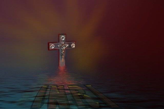 무료 다운로드 Jesus Cross Figure - GIMP 무료 온라인 이미지 편집기로 편집할 수 있는 무료 일러스트레이션