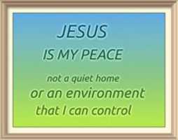 Free download Jesus Is My Peace free photo or picture to be edited with GIMP online image editor