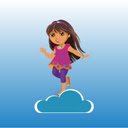 Jumping Girl  screen for extension Chrome web store in OffiDocs Chromium