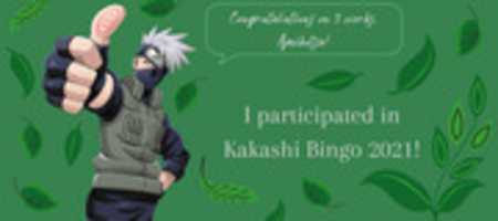 Free download Kakashi Bingo 2021 Graphics free photo or picture to be edited with GIMP online image editor