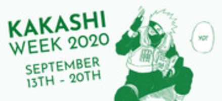 Free download Kakashi Week 2020 Banner free photo or picture to be edited with GIMP online image editor