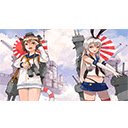 Kantai Theme 35 1366x768  screen for extension Chrome web store in OffiDocs Chromium