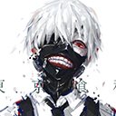 Ken Kaneki in the mask | Anime Tokyo Ghoul  screen for extension Chrome web store in OffiDocs Chromium