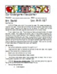 무료 다운로드 Kindergarten Newsletter 1.2 DOC, XLS 또는 PPT 템플릿은 LibreOffice online 또는 OpenOffice Desktop online으로 무료로 편집할 수 있습니다.