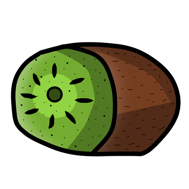 Free download Kiwi Fruit Shell -  free illustration to be edited with GIMP free online image editor