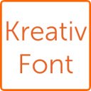Kreativ Font  screen for extension Chrome web store in OffiDocs Chromium