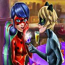 Écran de proposition de mariage Ladybug pour l'extension Chrome Web Store dans OffiDocs Chromium