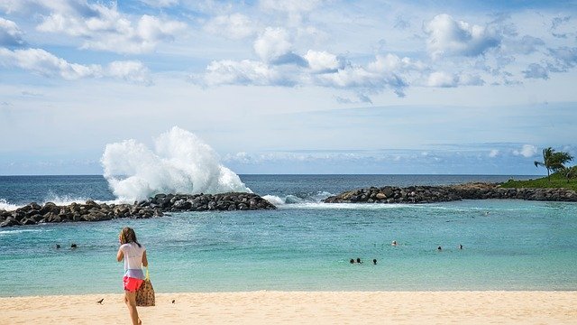 Bezpłatne pobieranie laguny skały fale ko olina oahu darmowe zdjęcie do edycji za pomocą bezpłatnego internetowego edytora obrazów GIMP