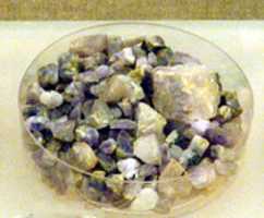 Free download Large Tray of Amethyst Fragments free photo or picture to be edited with GIMP online image editor