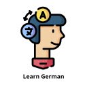 Learn German  screen for extension Chrome web store in OffiDocs Chromium