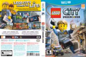 Free download LEGO City Undercover Wii U Box Art free photo or picture to be edited with GIMP online image editor