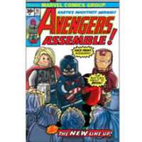 Free download Lego Marvels Avengers comic book covers free photo or picture to be edited with GIMP online image editor