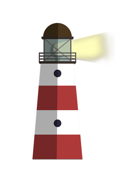 Free download Lighthouse Light Sea -  free illustration to be edited with GIMP free online image editor