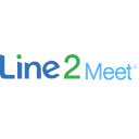 Line2 Meet  screen for extension Chrome web store in OffiDocs Chromium