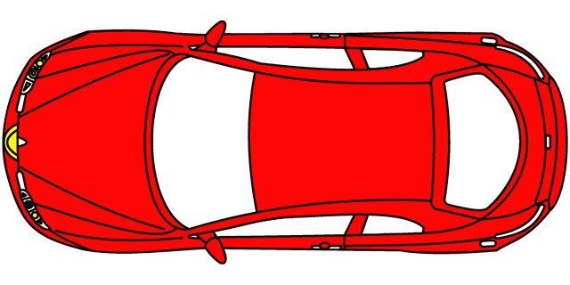 Descarga gratuita Line Draw Red Car: ilustración gratuita para editar con GIMP editor de imágenes en línea gratuito