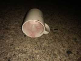 Free download Lip Stick Stained Coffee Cup Found in West Philadelphia in February of 2019 free photo or picture to be edited with GIMP online image editor