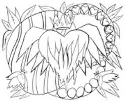 Free download LivingRoom Colouring Page - Heart By Mariella free photo or picture to be edited with GIMP online image editor