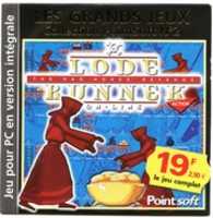 Free download Lode Runner On-Line - The Mad Monks Revenge - Re-release Pointsoft Les Grand Jeux - 48bit 1200dpi Cover, Disc scans free photo or picture to be edited with GIMP online image editor
