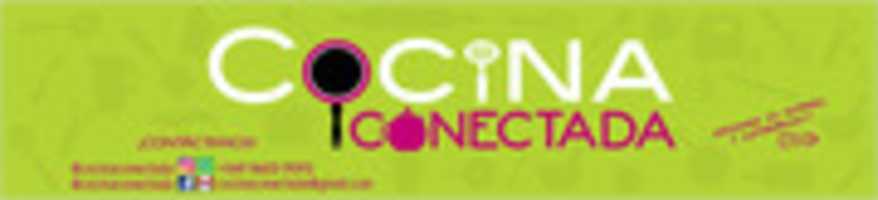 Free download Logo Cocina Conectada Rectangular Con Flecha 1200 free photo or picture to be edited with GIMP online image editor