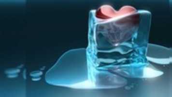 Free download Love 3d Cold Ice 1366x768 HD Wallpapers free photo or picture to be edited with GIMP online image editor