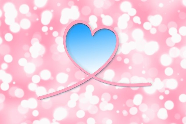 Kostenloser Download Love Heart Bokeh ValentineS kostenlose Illustration zur Bearbeitung mit dem GIMP-Online-Bildeditor