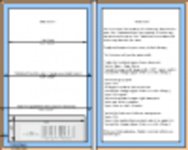 Free download Lulu.com Pocket Book Sized Paperback Book Cover Microsoft Word, Excel or Powerpoint template free to be edited with LibreOffice online or OpenOffice Desktop online