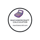 machinescraft Calculator  screen for extension Chrome web store in OffiDocs Chromium