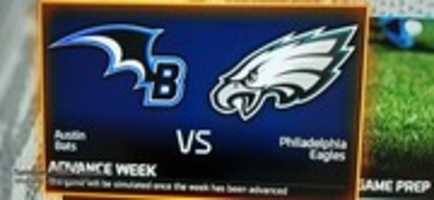 無料でダウンロードMadden NFL 16 Austin Bats VS Philadelphia Eagles Teamsのスクリーンショット無料の写真または画像をGIMPオンラインイメージエディタで編集