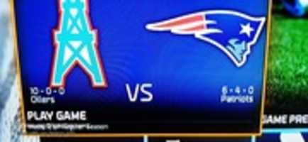 Free download Madden NFL 16 Connected Franchise Offline Houston Oilers VS New England Patriots Teams Screenshot free photo or picture to be edited with GIMP online image editor