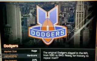 Free download Madden NFL 25 Brooklyn Dodgers Team Screenshot free photo or picture to be edited with GIMP online image editor