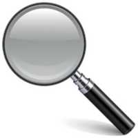 Free download Magnifying glass with a black handle on a transparent background free photo or picture to be edited with GIMP online image editor