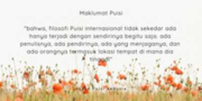 Free download Maklumat Puisi free photo or picture to be edited with GIMP online image editor